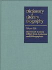 Dlb 184: Nineteenthcentury Brtsh Book Collectors And Bibliographers (Dictionary Of Literary Biography, 184),New