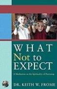 What Not To Expect: A Meditation On The Spirituality Of Parenting,Used