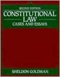 Constitutional Law: Cases And Essays (2Nd Edition),Used