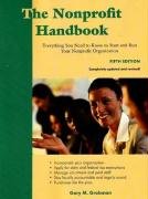 The Nonprofit Handbook: Everything You Need to Know to Start and Run Your Nonprofit Organization, 5th Edition,Used