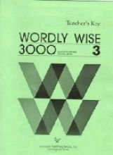 Wordly Wise 3000: Book 3 : Teacher'S Key,Used