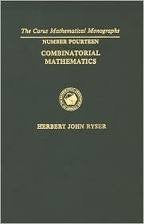 Combinatorial Mathematics: 014 (Carus Mathematical Monographs No. 14),New