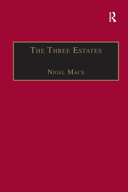 The Three Estates: A Pleasant Satire in Commendation of Virtue and in Vituperation of Vice,Used