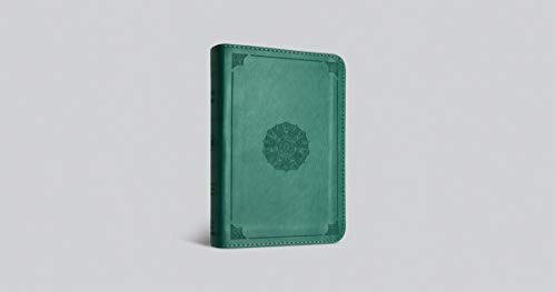 ESV Compact Bible (TruTone, Turquoise, Emblem Design),Used