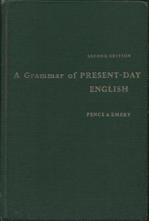 A Grammar Of Presentday English,Used