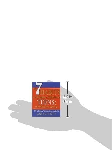 The 7 Habits of Highly Effective Teens: The Miniature Edition (Mini Book) (Book Dimensions : 2.88 x 0.63 x 3.38 inches),New