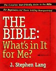 The Bible: What's in It for Me?,Used
