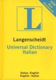 Langenscheidt Universal Italian Dictionary: ItalianEnglish / EnglishItalian (Italian and English Edition),Used