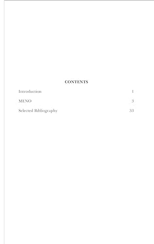 Meno (Hackett Classics),Used