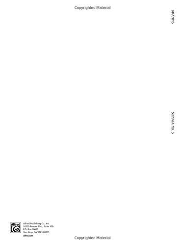 Sonata in D Minor, Op. 108, Kalmus Edition,Used