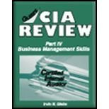 CIA Review, Part 4: Business Management Skills,Used