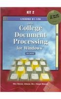 Gregg College Keyboarding & Document Processing for Windows, Kit 2 w/ MS Word 97,Used