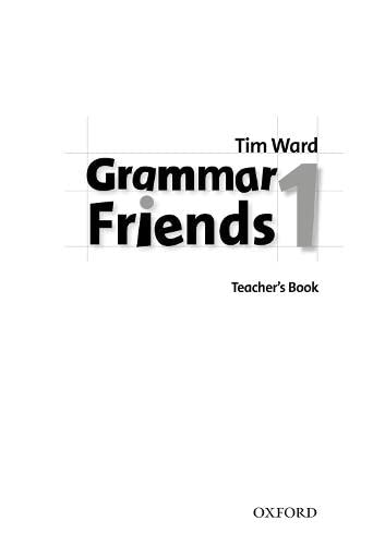 Grammar Friends 1. Teacher'S Book,Used
