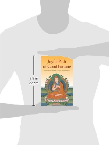 Joyful Path of Good Fortune: The Complete Buddhist Path to Enlightenment,Used
