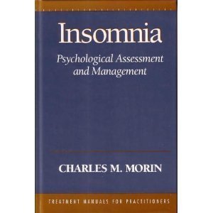 Insomnia: Psychological Assessment and Management,Used