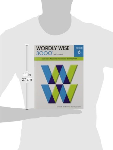 Wordly Wise 3000 Book 6: Systematic Academic Vocabulary Development,Used