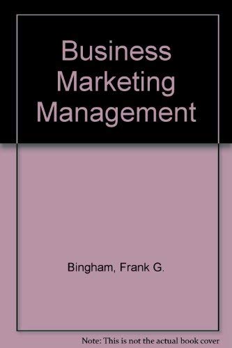 Business Marketing Management,Used