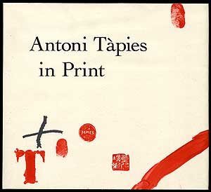 Antoni Tapies in print,Used