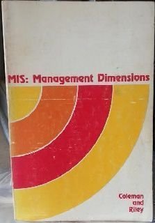 MIS: management dimensions,Used