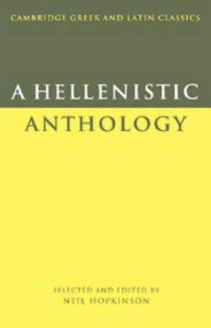 A Hellenistic Anthology (Cambridge Greek and Latin Classics),Used
