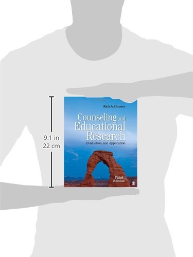 Counseling and Educational Research: Evaluation and Application,Used