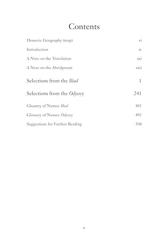 The Essential Homer (Hackett Classics),New