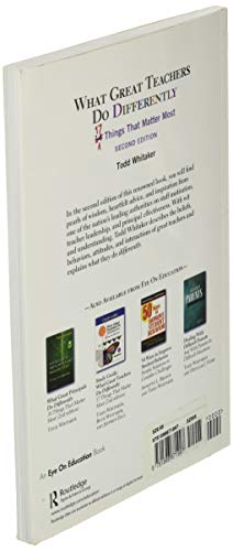 What Great Teachers Do Differently: 17 Things That Matter Most 2nd Edition,New