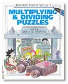 Multiplying and Dividing Puzzles (Math Skills),Used