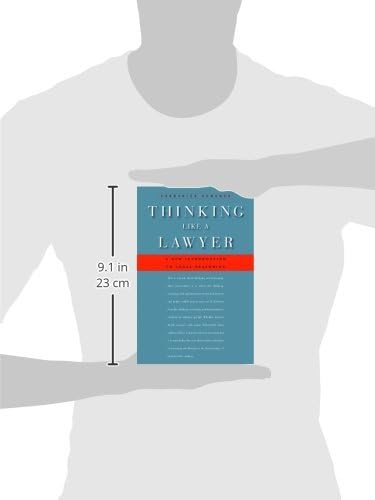 Thinking Like a Lawyer: A New Introduction to Legal Reasoning,Used