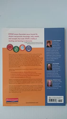 Stem Lesson Essentials, Grades 38: Integrating Science, Technology, Engineering, And Mathematics,New