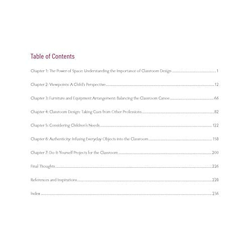 Through a Child's Eyes: How Classroom Design Inspires Learning and Wonder,Used