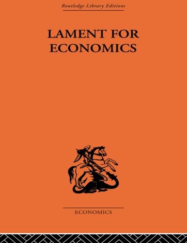 Lament For Economics