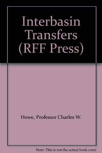 Interbasin Transfers (RFF Press),Used