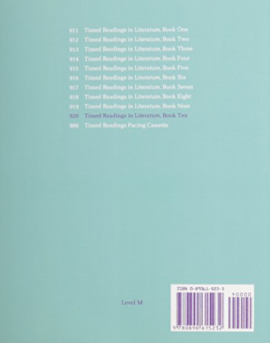 Timed Readings in Literature: Book 10,Used