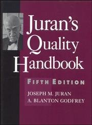 Juran'S Quality Handbook,Used