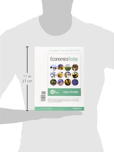 Economics Today, Student Value Edition (Pearson Series in Economics),Used