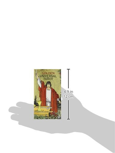 Golden Universal Tarot Deck,Used