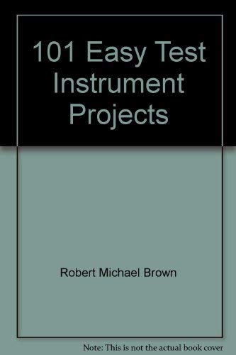 101 easy test instrument projects,Used