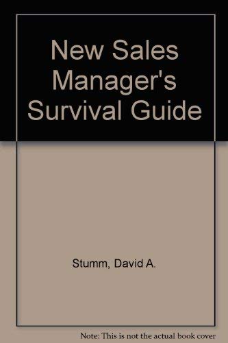 The New Sales Managers Survival Guide,Used