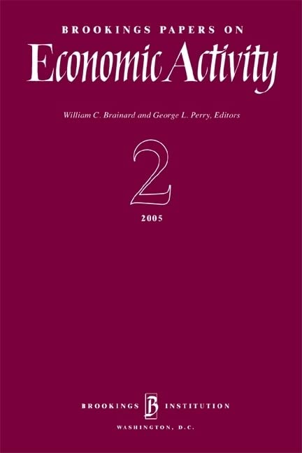 Brookings Papers on Economic Activity 2:2005,Used