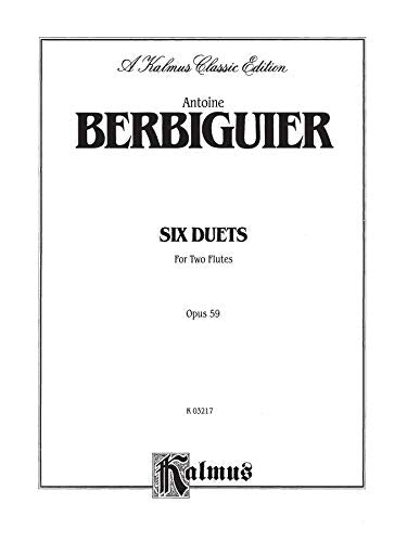 Six Duets, Op. 59 (Kalmus Edition),Used