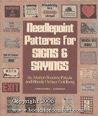 Needlepoint Patterns For Signs & Sayings