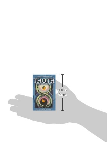 Crowley Pocket Tarot Deck: PocketSized 78Card Crowley Thoth Deck by Aleister Crowley, Painted by Lady Frieda Harris, with Egyp,New