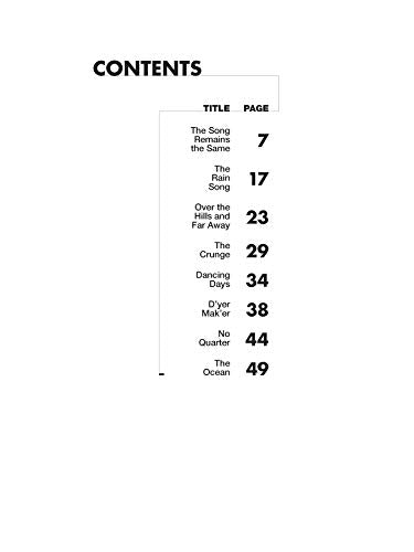 Led Zeppelin Houses of the Holy Platinum Bass Guitar: Authentic Bass TAB (Alfred's Platinum Album Editions),Used