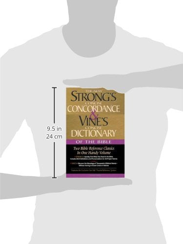 Strong's Concise Concordance And Vine's Concise Dictionary Of The Bible Two Bible Reference Classics In One Handy Volume,Used