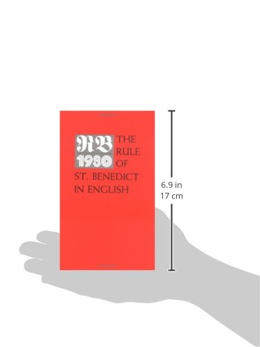 Rb 1980: The Rule Of St. Benedict In English,New