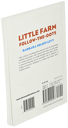 Little Farm FollowtheDots (Dover Little Activity Books: Animals),Used