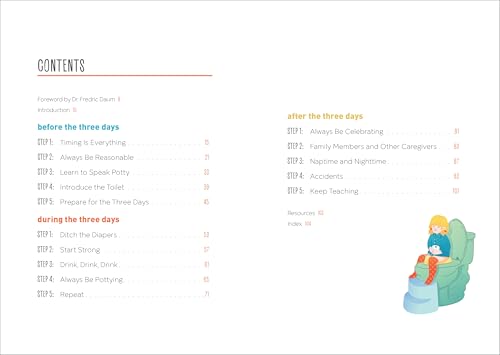 Potty Training in 3 Days: The StepbyStep Plan for a Clean Break from Dirty Diapers,New