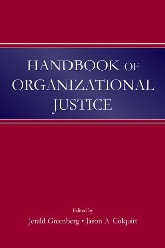 Handbook Of Organizational Justice,Used