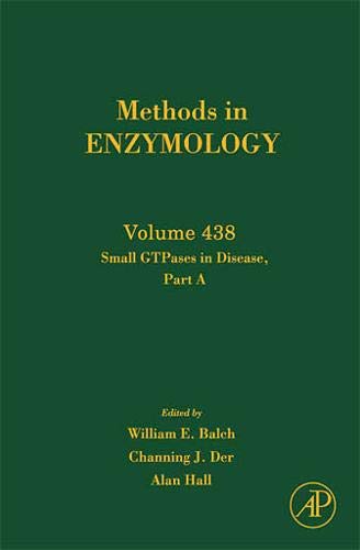 Small GTPases in Disease, Part A (Volume 438) (Methods in Enzymology, Volume 438),Used